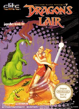 Dragon's Lair (Europe) box cover front